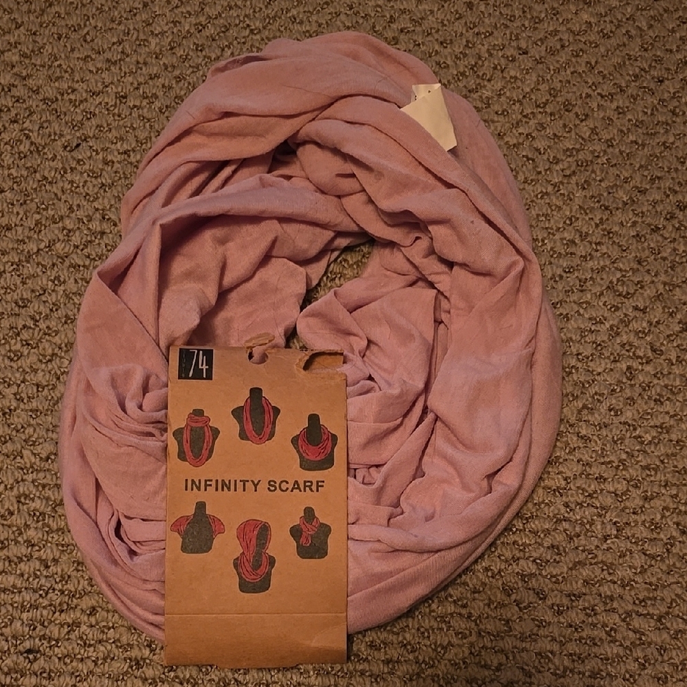 Lavender Infinity Scarf